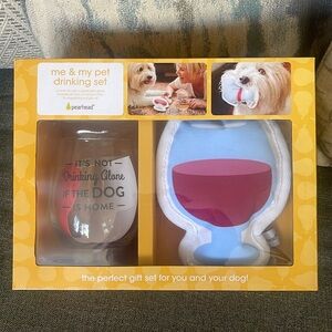 Me and my pet drinking set
